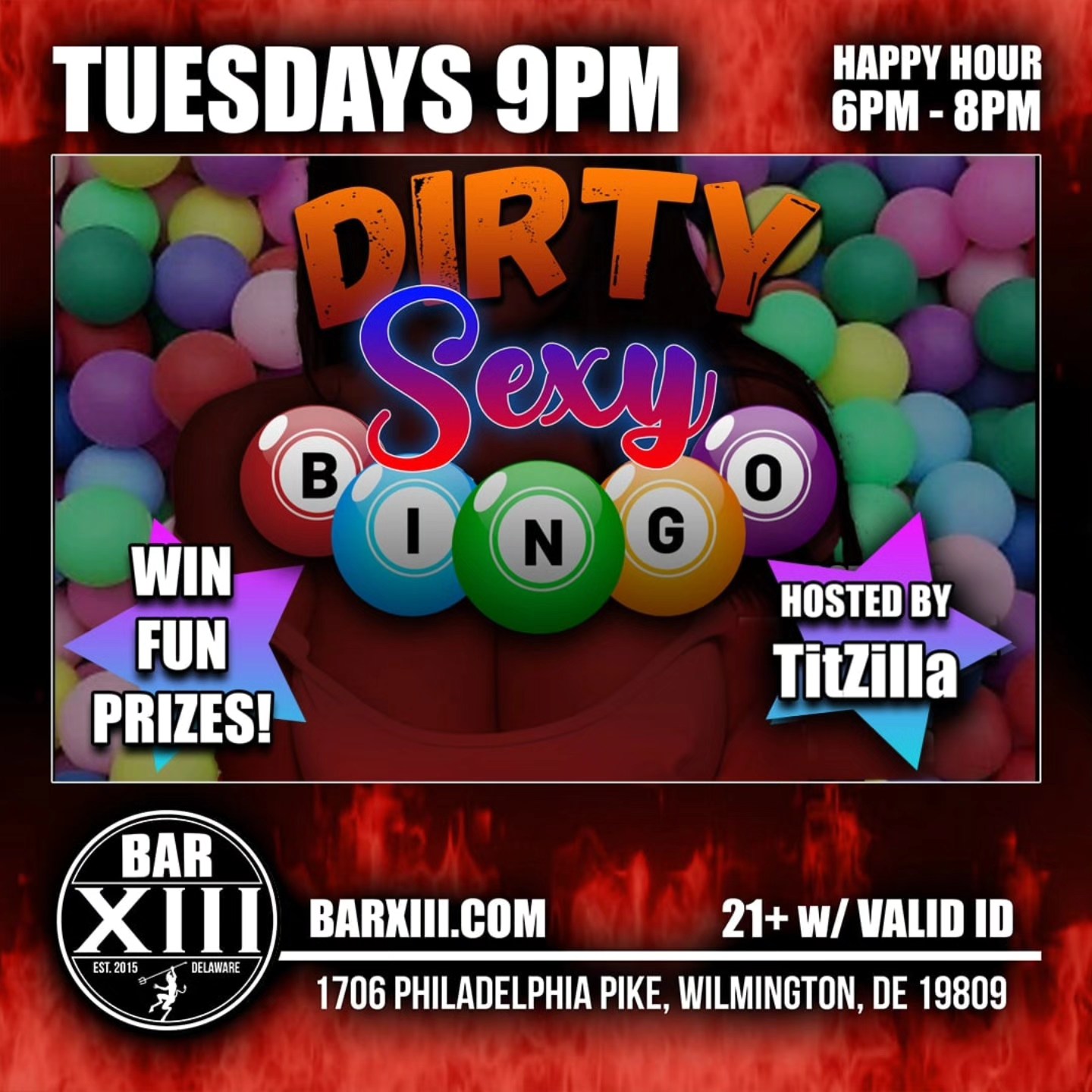 dirty sexy bingo titzilla