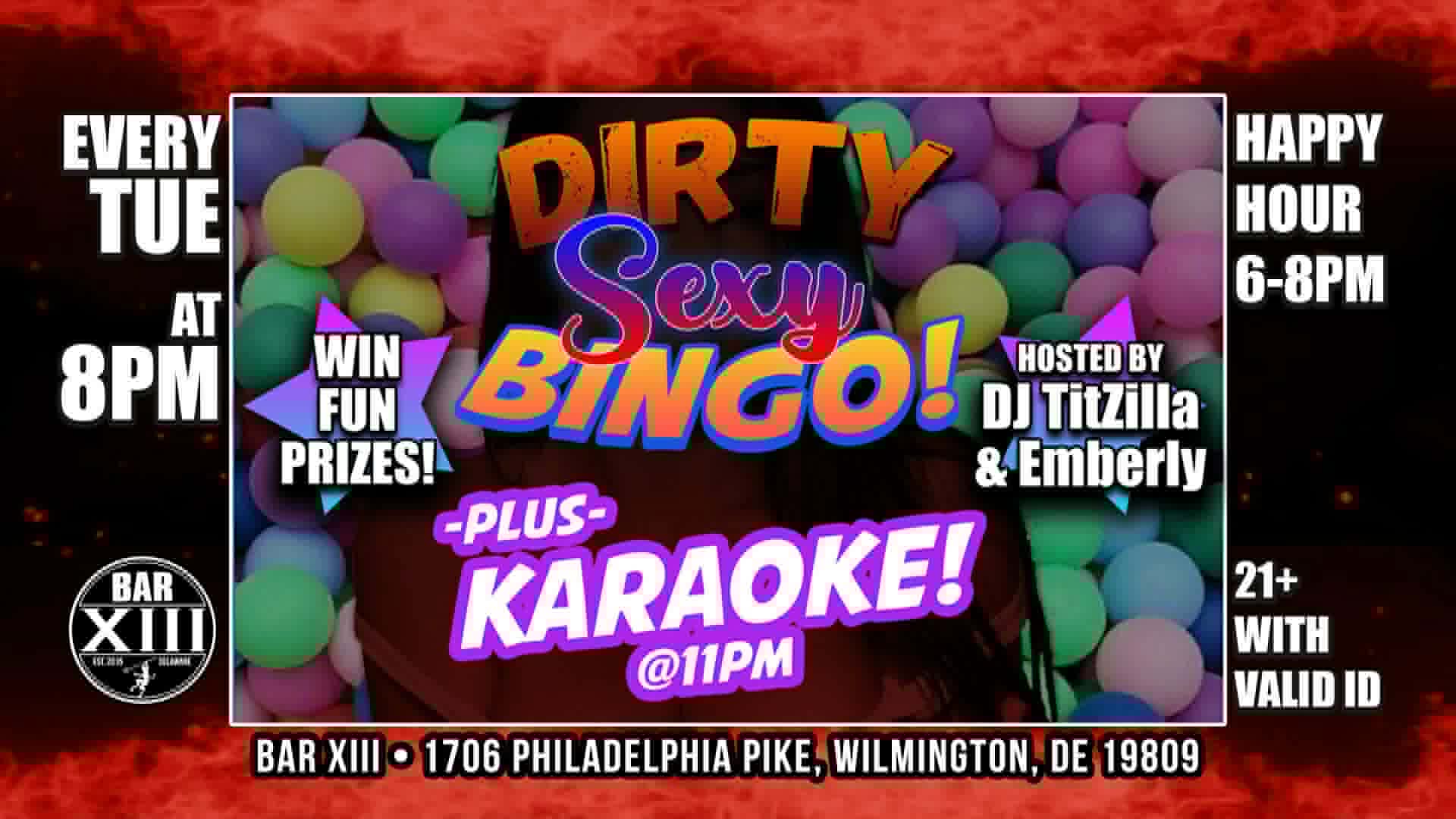 dirty sexy bingo dj titzilla and emberly